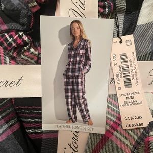 Victoria’s Secret Flannel Pajama Set - New w/Tags